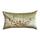 Antique Ottoman Empire Raised Gold Embroidery (#E030425 | 15 x 27") New Pillows B. Viz Design 