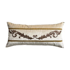 Antique Ottoman Empire Raised Gold Embroidery (#E042725A&B | 12 x 26") New Pillows B. Viz Design 