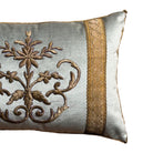 Antique Ottoman Empire Raised Gold Embroidery (#E042926 | 13 x 19") New Pillows B. Viz Design 