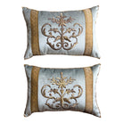 Antique Ottoman Empire Raised Gold Embroidery (#E042926 | 13 x 19") New Pillows B. Viz Design 