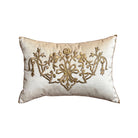 Antique Ottoman Empire Raised Gold Embroidery (#E062225A&B | 13" x 19") New Pillows B. Viz Design 