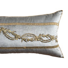 Antique Ottoman Empire Raised Gold Embroidery (#E080225 | 14 x 31") New Pillows B. Viz Design 