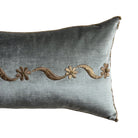 Antique Ottoman Empire Raised Gold Embroidery (#E091524 | 12 x26") New Pillows B. Viz Design 