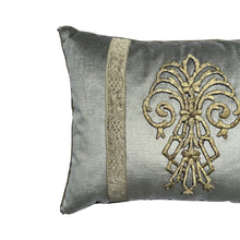 Antique Ottoman Empire Raised Gold Embroidery (#E092223A&B | 14 x 18 1/2