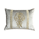 Antique Ottoman Empire Raised Gold Embroidery (#E092223A&B | 14 x 18 1/2") New Pillows B. Viz Design 