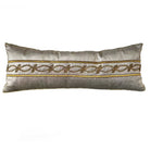 Antique Ottoman Empire Raised Gold Metallic Embroidery (#E020124| 12x32") New Pillows B. Viz Design 