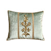 Antique Ottoman Empire Raised Gold Metallic Embroidery (#E020724A&B | 12.5x15") New Pillows B. Viz Design 
