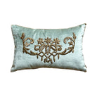 Antique Ottoman Empire Raised Gold Metallic Embroidery (#E021125 | 11 x 17") New Pillows B. Viz Design 