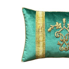 Antique Ottoman Empire Raised Gold Metallic Embroidery (#E021524 | 11.5 x 17") New Pillows B. Viz Design 