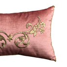 Antique Ottoman Empire Raised Gold Metallic Embroidery (#E031226A&B | 11.5" x 18") New Pillows B. Viz Design 