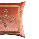 Antique Ottoman Empire Raised Gold Metallic Embroidery (#E041025A&B | 21 x 21″) New Pillows B. Viz Design 