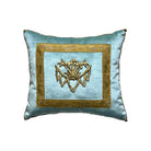 Antique Ottoman Empire Raised Gold Metallic Embroidery (#E062824A&B | 14x 16") New Pillows B. Viz Design 