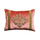 Antique Ottoman Empire Raised Gold Metallic Embroidery (#E072924A&B | 14x 19") New Pillows B. Viz Design 