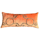 Antique Ottoman Empire Raised Gold Metallic Embroidery (#E080824 | 15 X 33.5") Pillow B. Viz Design 