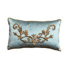 Antique Ottoman Empire Raised Gold Metallic Embroidery (#E091924 | 11x 18") New Pillows B. Viz Design 