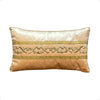 Antique Ottoman Empire Raised Gold Metallic Embroidery (#E111123A&B | 11 x 19") New Pillows B. Viz Design 
