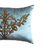 Antique Ottoman Empire Raised Gold Metallic Embroidery (#E122823A&B | 15 x 21") New Pillows B. Viz Design 