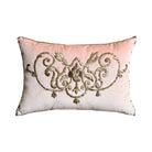 Antique Ottoman Empire Raised Warm Silver Metallic Embroidery (#E091324 | 13 x 19") New Pillows B. Viz Design 