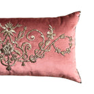 Antique Ottoman Empire Silver Metallic Embroidery (#E091424 | 15.5 x 30") New Pillows B. Viz Design 