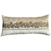 Antique Raised Dark Gold Metallic Embroidery (#E020224 | 16 x 35") New Pillows B. Viz Design 