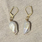 Baroque Pearl Simple Earrings Earrings Bittersweet designs 