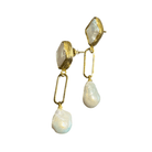 Baroque Pearl Statement Earrings Earrings Eyup Gunduz F 