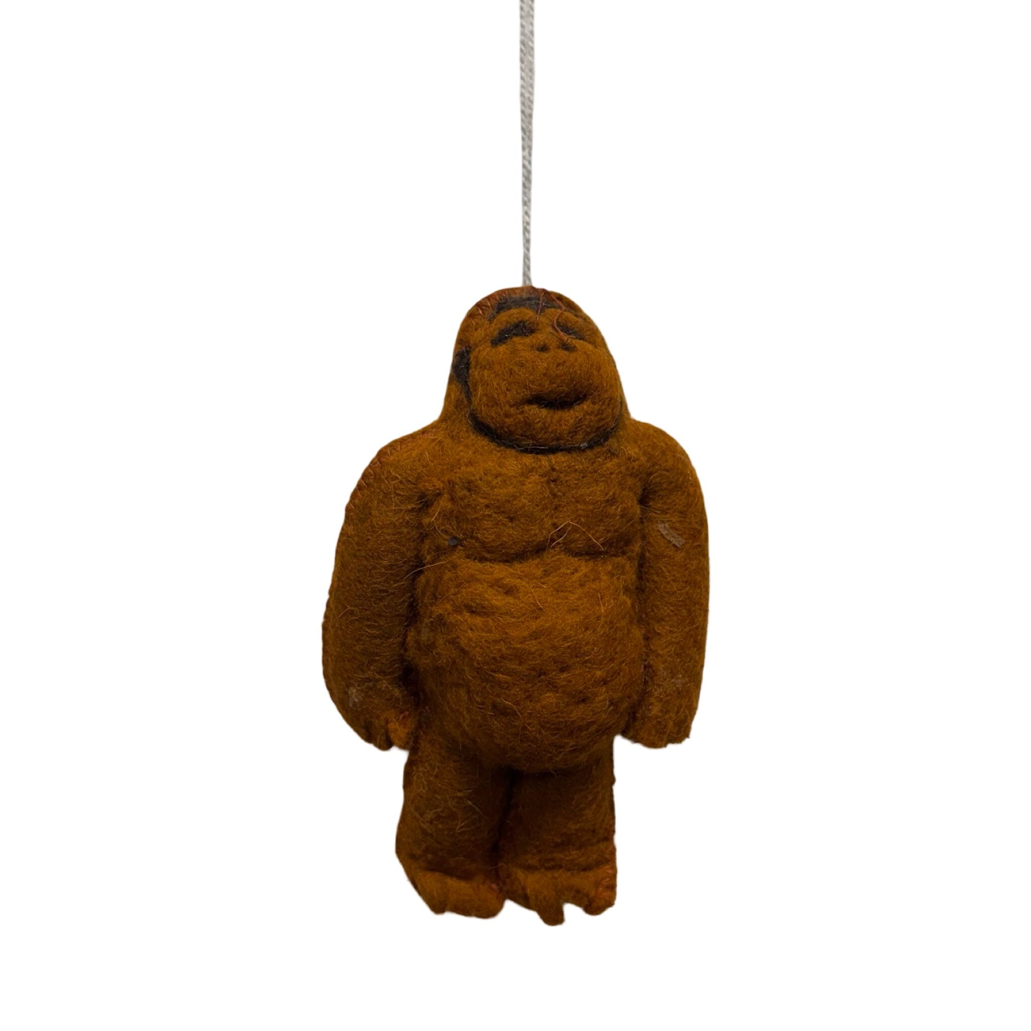 "Bigfoot" Felt Ornament Holiday Ornaments Silk Road Bazaar 