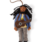 "Bob Marley" Felt Ornament Holiday Ornaments Silk Road Bazar 
