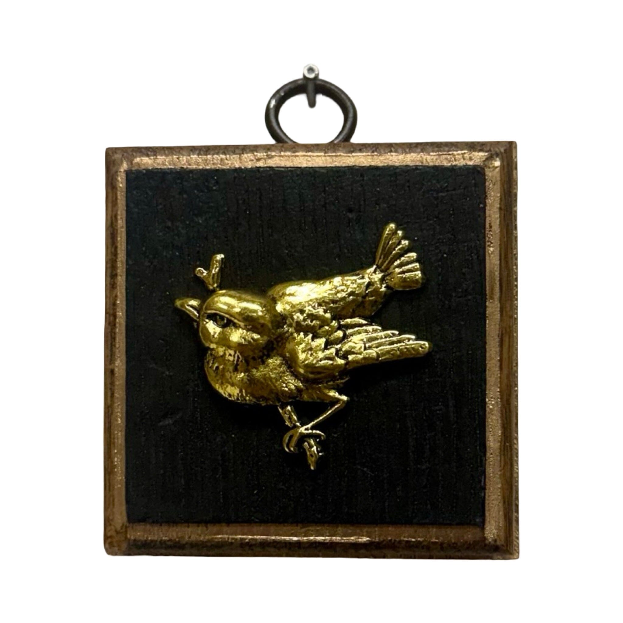 Bourbon Barrel Frame with Bird (#10779 | 2" x 1") Objet d'Art Museum Bees 