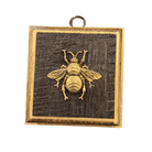 Bourbon Barrel Frame with Grande Bee (#10561 | 3 1/4" x 1") Objet d'Art Museum Bees 
