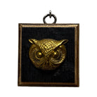Bourbon Barrel Frame with Owl (#10923 | 2 1/2 x 1") Objet d'Art Museum Bees 
