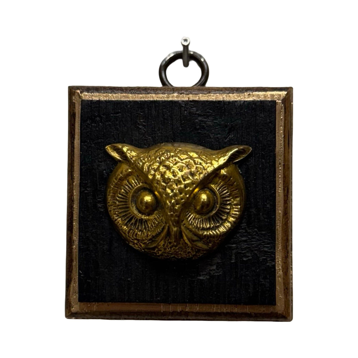 Bourbon Barrel Frame with Owl (#10923 | 2 1/2 x 1") Objet d'Art Museum Bees 