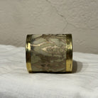 Brass Cuffs Made with Vintage Fortuny Material | Assorted Bracelet Eyup Gunduz Cuff A 
