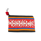 Colorful Applique Trinket Pouch from Southeast Asia Zipper Pouch Bangkok B 