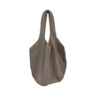 Crocheted Cotton Shoulder Bag Handbag Baanpueng Handmade Shop Biege 