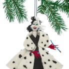 "Cruella" Felt Ornament Holiday Ornaments Silk Road Bazaar 