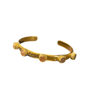 Decorative Stone Adjustable Cuff Bracelet Eyup Gunduz B 