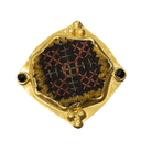 Embroidered Textile Brooch Brooch Eyup Gunduz A 