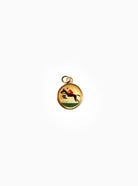Equestrian Intaglio Charm Charm Charm Fallen Aristocrat 