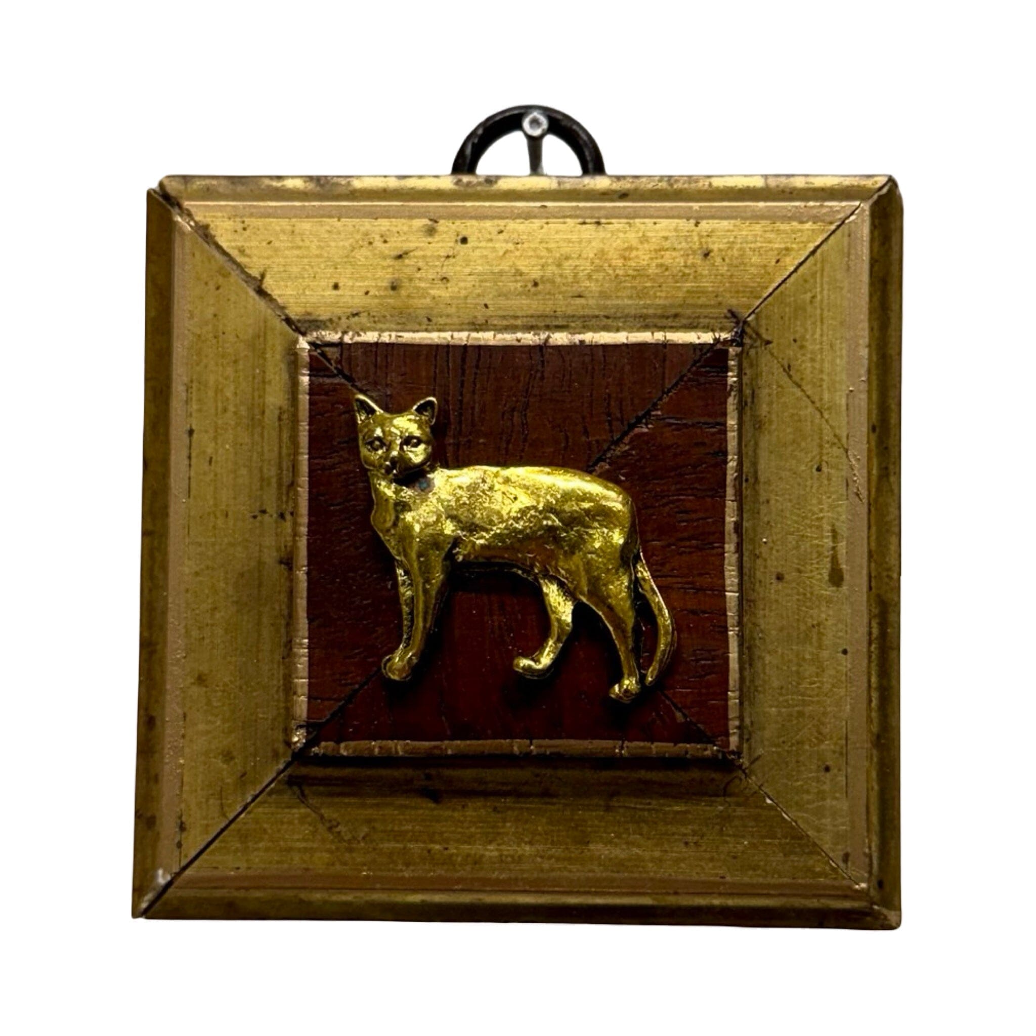 Gilt Frame with Cat (#10784 | 2 3/4" x 1") Objet d'Art Museum Bees 