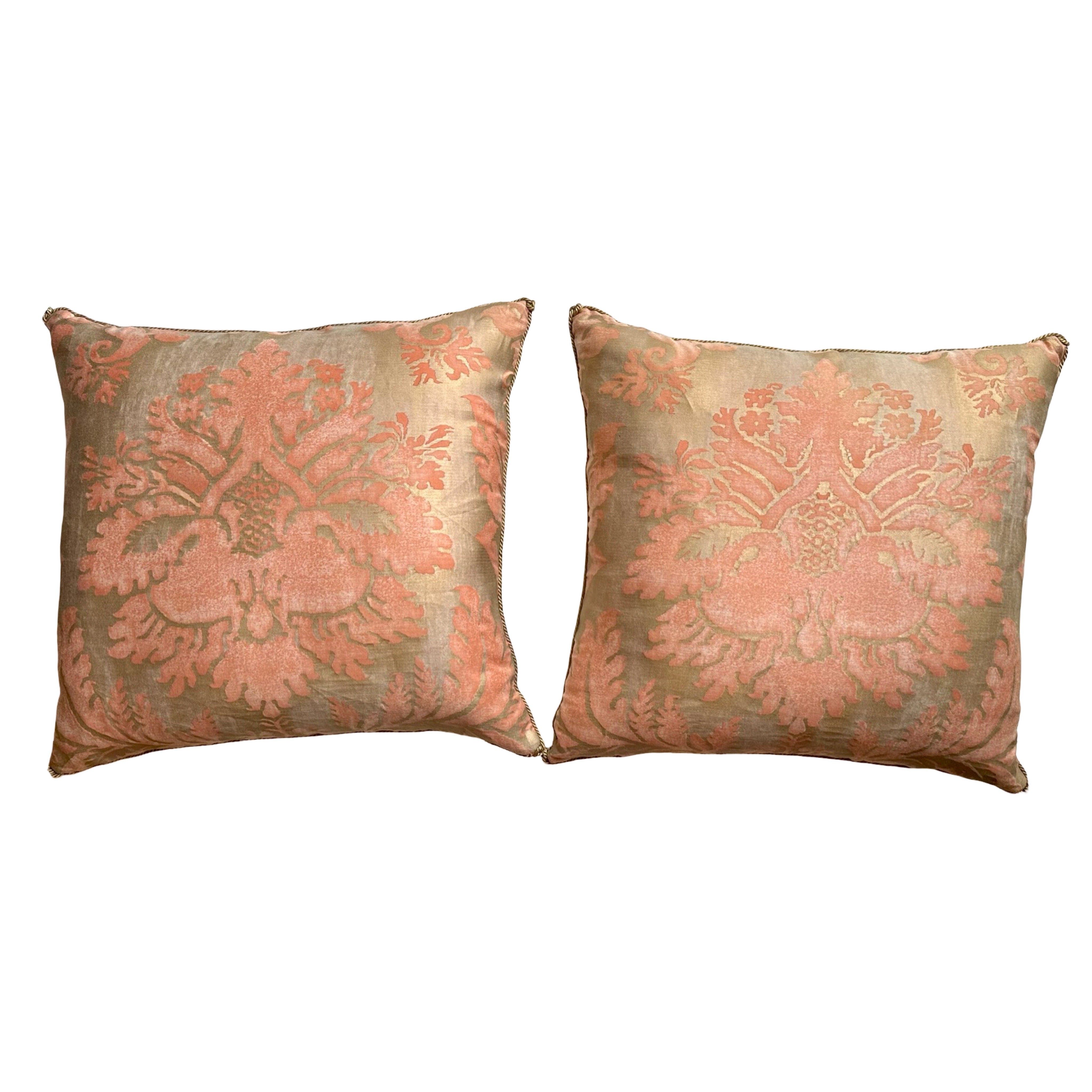 Glycine Fortuny (#F060325A&B | 20 x 21") New Pillows B. Viz Design 