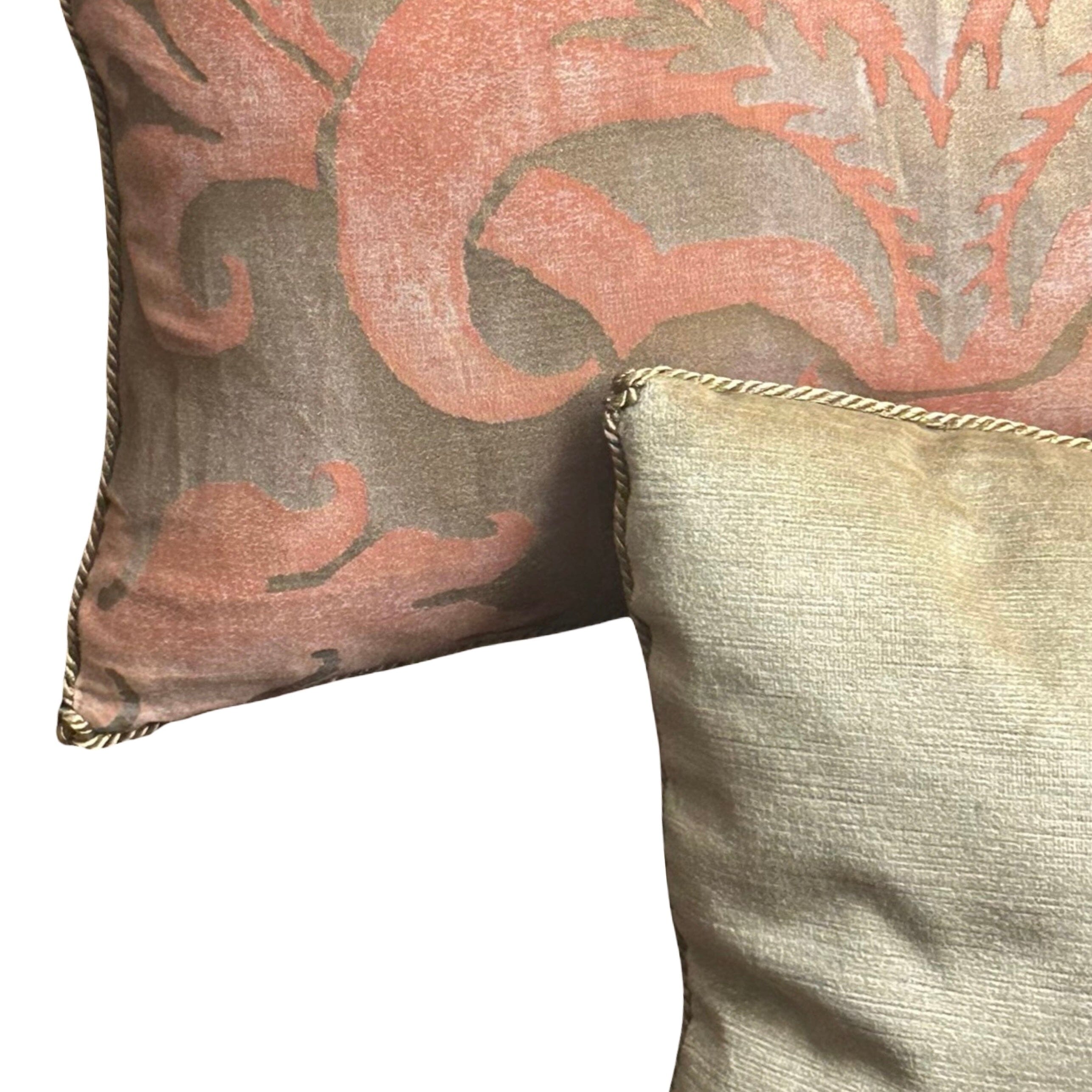 Glycine Fortuny (#F060425A&B | 13 x 19") New Pillows B. Viz Design 
