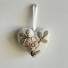 Hand Embroidered Heart Ornaments Anke Drechsel N 