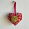Hand Embroidered Heart Ornaments Anke Drechsel P 