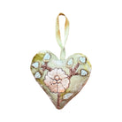 Hand Embroidered Silk Velvet Heart Ornaments Ornament Anke Drechsel HH 