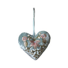 Hand Embroidered Silk Velvet Heart Ornaments Ornament Anke Drechsel N 