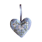 Hand Embroidered Silk Velvet Heart Ornaments Ornament Anke Drechsel Q 