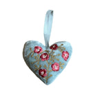 Hand Embroidered Silk Velvet Heart Ornaments Ornament Anke Drechsel T 