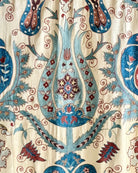 Hand Stitched All Silk Suzani (CSSU231222 | 61 x 88") Suzani Aziz Suzani 
