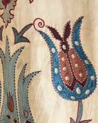 Hand Stitched All Silk Suzani (CSSU231222 | 61 x 88") Suzani Aziz Suzani 